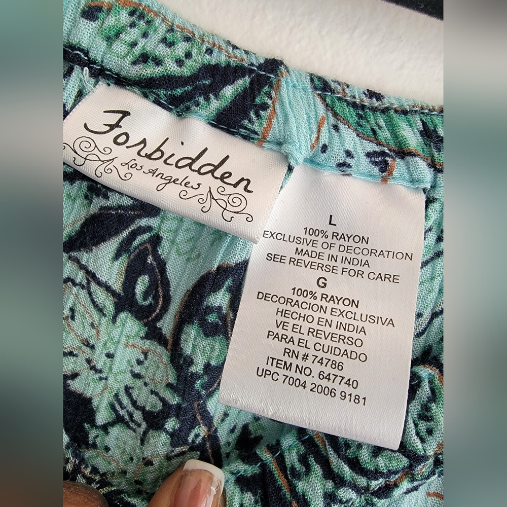 🟡Boho Skirt (Womens, Blue Color Way, L) - Picture 6 of 7